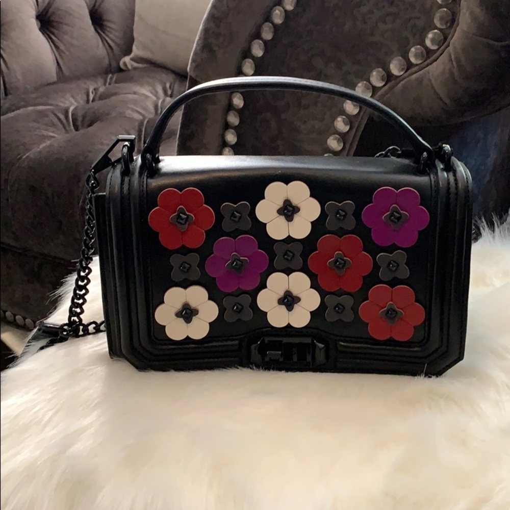 NWOT Rebecca Minkoff Floral Face Bag